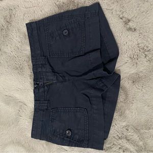 American Eagle Outfitters Shorts, Size 6, Dark Blue.